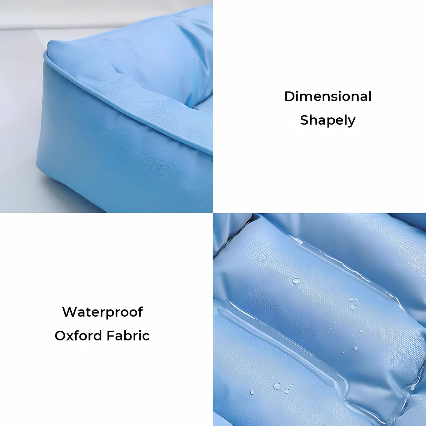 Waterproof Square Medium Cooling Dog & Cat Bed