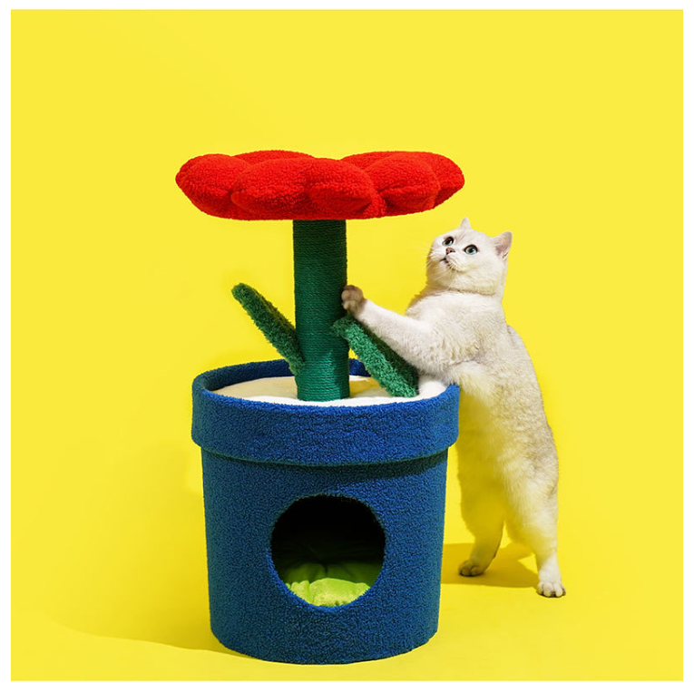 ZeZe Floral Paradise Cat Tree