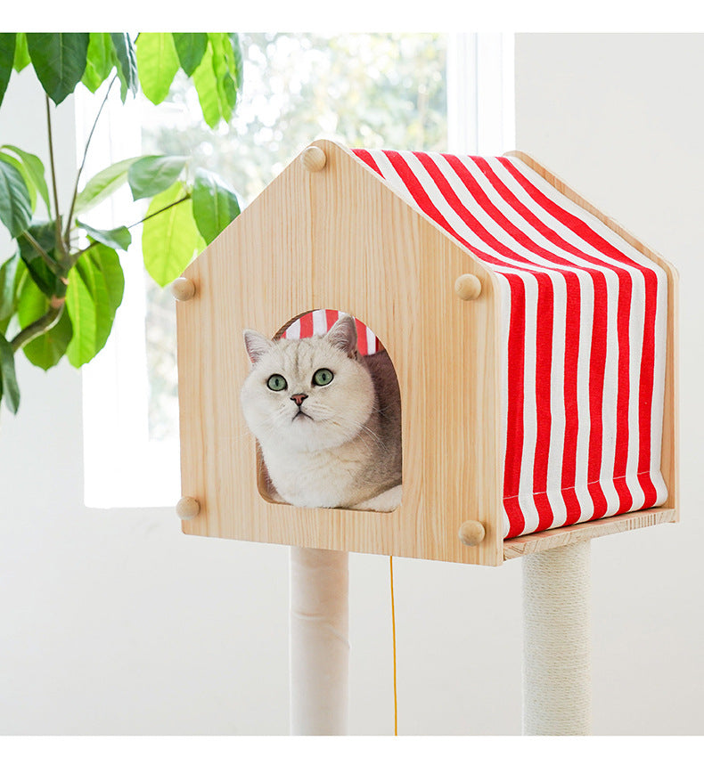 ZeZe Farmhouse Cat Tree and Condo Tower