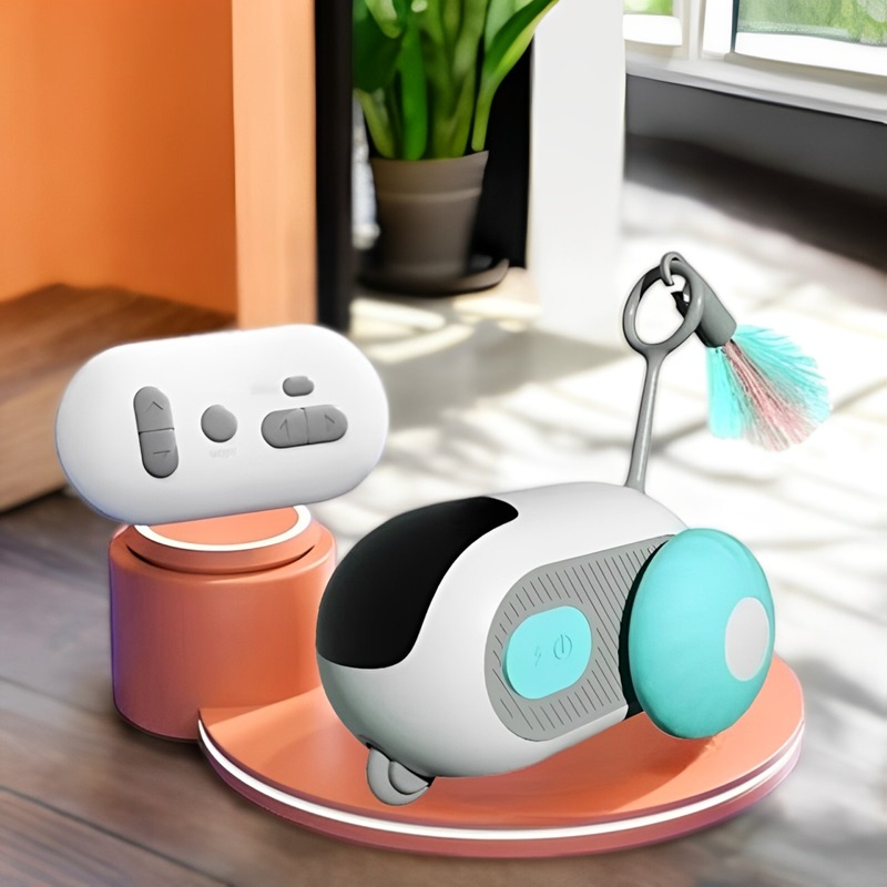 Smart Interactive Cat Toy with Remote Control