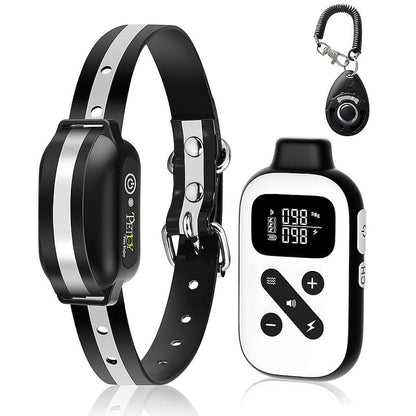 Versatile Dog Training Shock Collar with Remote and Automatic Mode