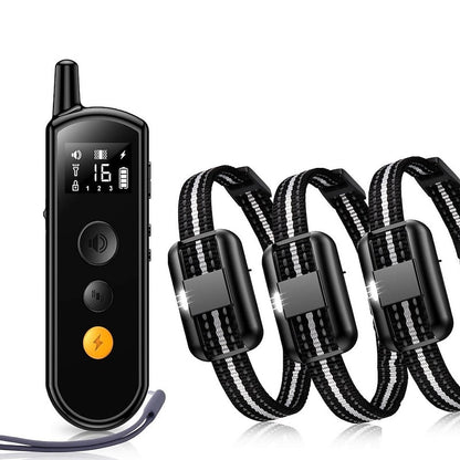 Rechargeable Waterproof Dog Training Collar with Remote Control