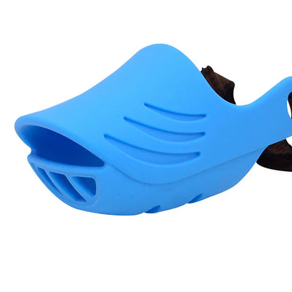 Dog Muzzle - Brightly Coloured Soft Silicone