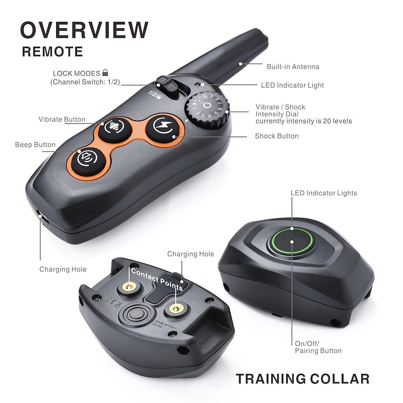 Pawfey IntelliPro Dog Training Collar